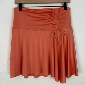 Free People Who's That Ruched Mini Skirt Size Medium thumbnail 2