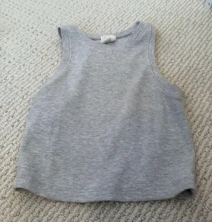 Grey Workout Top thumbnail 1