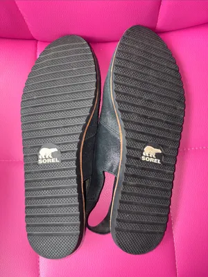 Sorel Ella Slingback Slip-On Slides Black Size 8.5 thumbnail 5