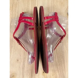 Tommy Hilfiger Jerika‎ Flat Thong Sandals Cherry Tomato Red Women 10 thumbnail 6