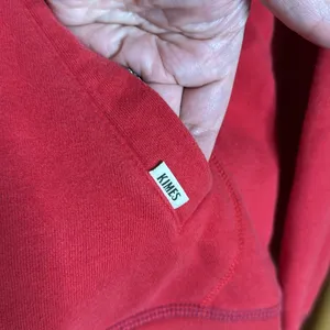 Kimes Ranch Red Hoodie Western Logo Cowgirl Pullover Sweatshirt Size Medium thumbnail 4