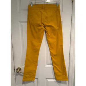 J.Crew Factory Matchstick Corduroy Pants Mustard Yellow 24S Style 17397 NWT thumbnail 2