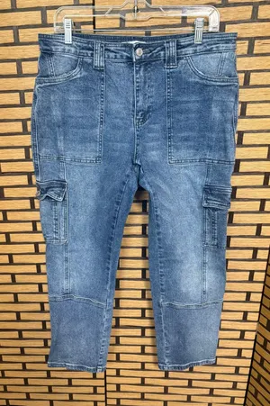 KanCan Cargo Jeans‎ Size 11/29 Blue thumbnail 1