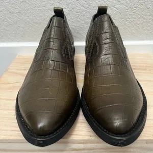 Frye Billy Shootie‎ Rosemary Green Western Ankle Boots 7 thumbnail 6