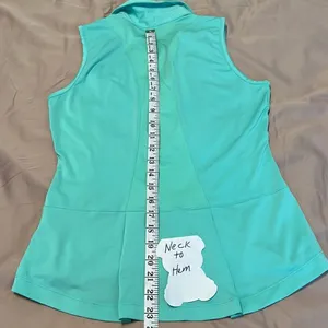 Eastern Pacific sport size SP Aqua sleeveless sport shirt great color GUC thumbnail 10