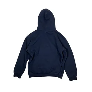 Comfrt Navy Heavyweight Oversized Pullover Hoodie‎ Minimalist Unisex XL thumbnail 2