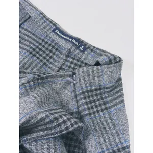 Abercrombie & Fitch Plaid Tie Wrap Skort Size S Gray Preppy Schoolgirl Fall Y2K thumbnail 7