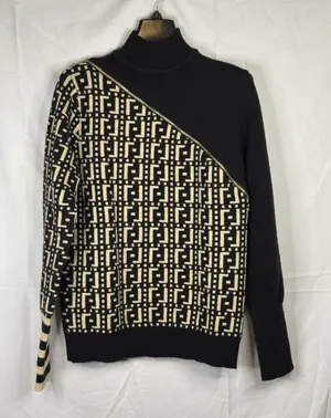 Women’s Beige Knit Sweater Pullover Long Sleeve Zipper‎ Casual Small thumbnail 1