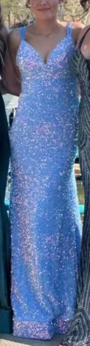Sherri Hill Prom Dress Sequin thumbnail 2