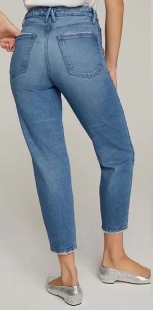 GOOD AMERICAN Good Mom High Waist Jeans Sz 31 thumbnail 1