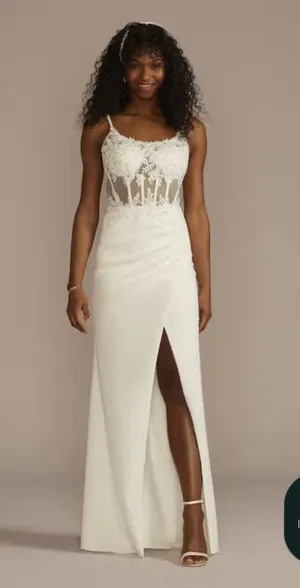 David’s Bridal Wedding Dress thumbnail 1