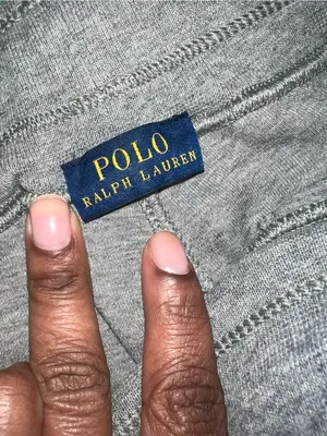 Ralph Lauren Grey Sweatshirt with Navy Polo Label size Small thumbnail 4