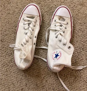 White Converse High-Top Sneakers All Star thumbnail 1