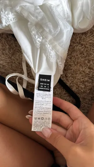 Shein White Dress Mini thumbnail 3