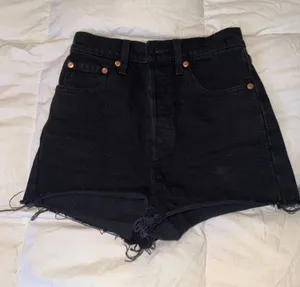 Levi’s Ribcage Shorts Denim thumbnail 1