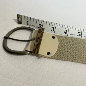 Leopard‎ Print Belt with Tan Strap thumbnail 7