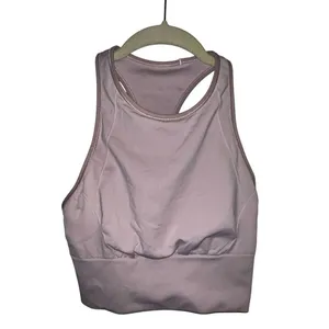 ✨Lululemon Ebb to Train Porcelain Pink Sz 4 Bra *Medium Support✨ thumbnail 6