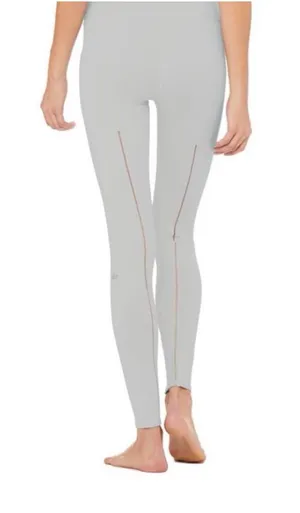 Alo Dash leggings Dove Grey High-Waist Size Medium thumbnail 1
