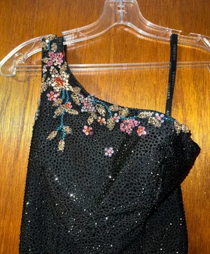 Prom Dress Black Size 00 thumbnail 3