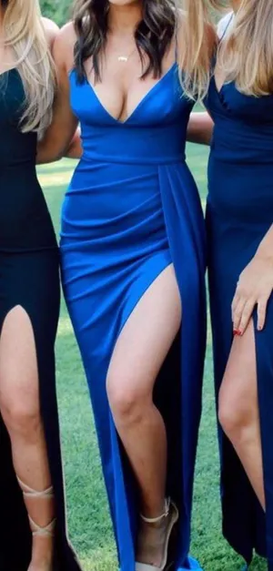 Katie May Blue Gown thumbnail 1