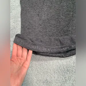 Gymshark Gray Racerback Tank Top thumbnail 5