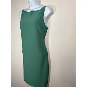 Abercrombie & Fitch Mini Dress MT Green Open Back Bodycon Cocktail Coquette Chic thumbnail 5