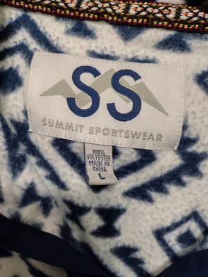 Summit Sportswear Clemson Aztec Print Fleece thumbnail 3