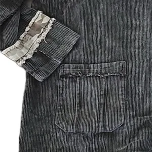 Pol Oversized‎ Corduroy Western top C17 thumbnail 5