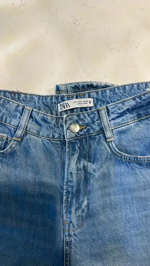 ZARA Wide-Leg Jeans High-Rise thumbnail 2