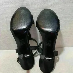 The Touch Of Nina Galinda 1 Black Luster Satin Women’s Heels Size 8.5 thumbnail 15