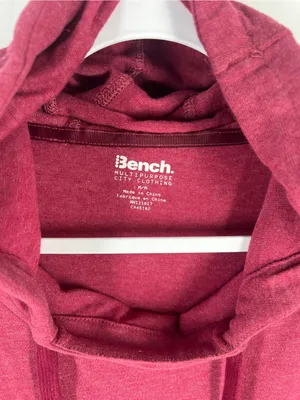 Bench Draped‎ Dolman Hoodie Size M Pink Oversized Pullover Top thumbnail 4