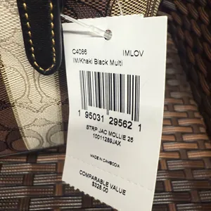 Coach Mollie Tote 25 In Signature c4086 thumbnail 7