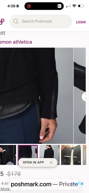 Lululemon Bust A Move Jacket Black thumbnail 7