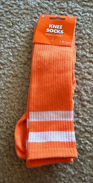 Knee High Striped Socks thumbnail 1