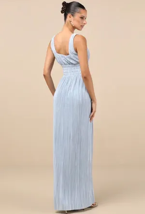 Lulus Light Blue Dress thumbnail 2