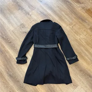 Cole Haan Black Women's Trench Coat thumbnail 2