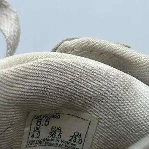 Vans Women's White Sneakers 6.5 thumbnail 9