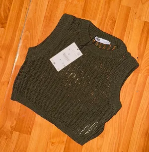 ZARA Crochet Vest thumbnail 1