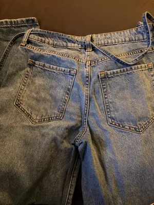 Wild Fable Jeans Baggy High-Rise Blue Women’s ripped thumbnail 2