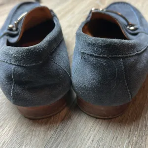 Coach Blue Suede Loafers Size 7.5 B thumbnail 5