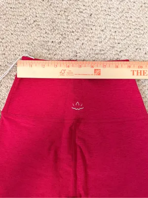 NWT‎ Beyond Yoga x Barre3 San Diego Biker Shorts Pink Heathered XS thumbnail 6