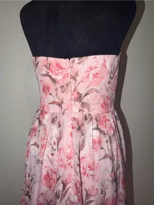 NWOT Lulus special moment pink flora dress thumbnail 6