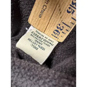 LL Bean Shacket Womens M‎ Plaid Fleece Lined Button Up Flannel Camp Outdoors thumbnail 6