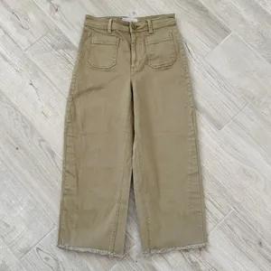 Everlane Wide Leg Crop Pants Patch Pockets thumbnail 2