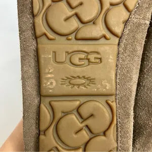 UGG Dakota slippers taupe women’s size 6 house‎ shoes casual shearling lined thumbnail 8