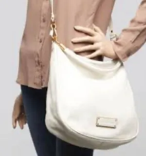 Marc Jacobs Too Hot to Handle Cream Leather‎ Bag B95 thumbnail 1