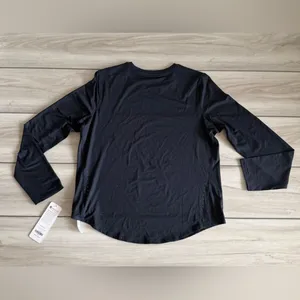 CRZ Yoga UPF 50+ Lightweight Long Sleeve Shirt Navy Large NWT thumbnail 6