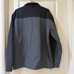 New Balance Men's Performance Jacket in Black and Gray thumbnail 5