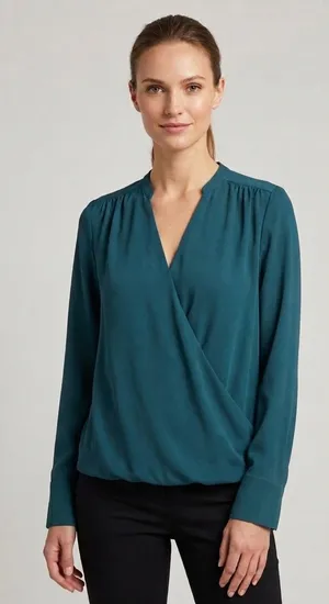 Scotch & Soda 100% Polyester Blouse Top Made in China Size L thumbnail 1