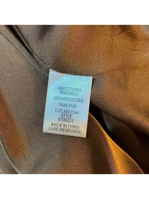Teddy Jacket Coat Women’s Size Medium Brown Max Studio thumbnail 11